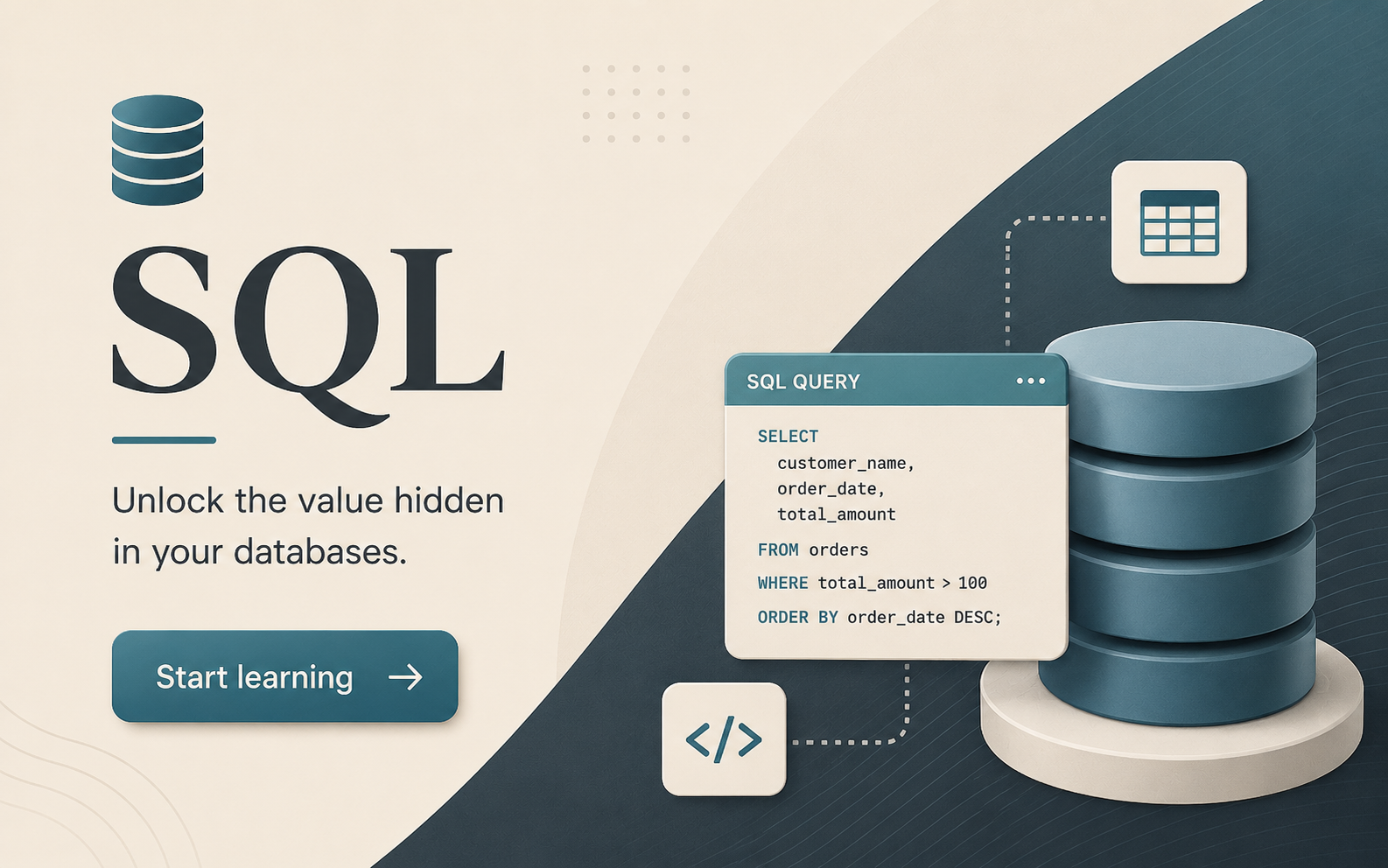 SQL track at Finex School